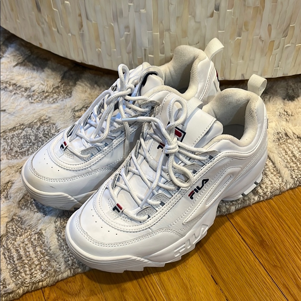 Fila Classic White Athletic Shoes